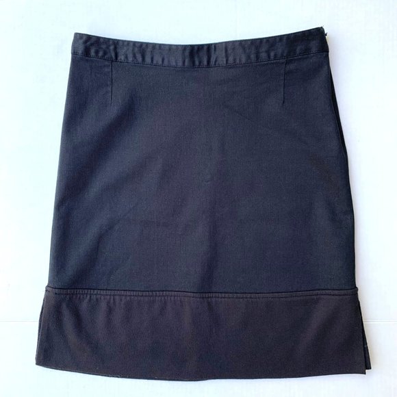 Exotic Women’s Straight Knee Linen Blend Skirt - Picture 6 of 8